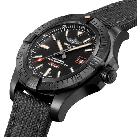 breitling avenger blackbird diameter|Breitling Avenger blackbird automatic titanium.